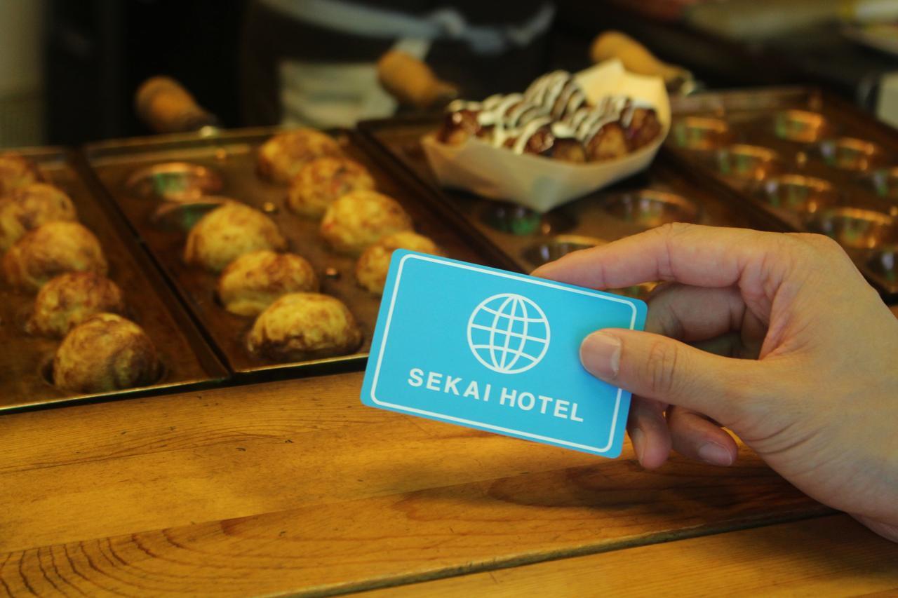 אוסקה Sekai Hotel Tsuki מראה חיצוני תמונה